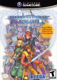 Phantasy Star Online JP Gamecube JP box art